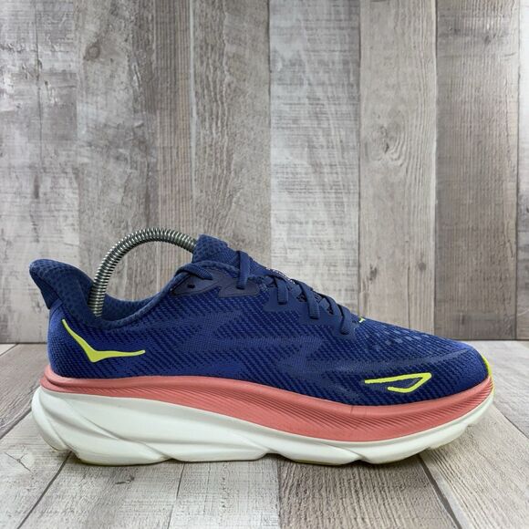 Hoka One One Clifton 9 Women's Size 8.5 B Running Shoes Athletic Sneakers Blue - Picture 5 of 13